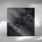 Moderní designový 8dveřový příborník Ardesia, bílá, černá nebo zlatá Viadurini