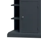 Příborník s 1 dvířky, 1 zásuvkou a 3 otevřenými přihrádkami Made in Italy - Hoder Viadurini