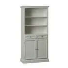 Příborník se 2 dvířky, 2 zásuvkami a 2 otevřenými policemi Made in Italy - Camene Viadurini