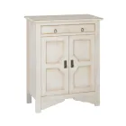 Příborník se 2 dvířky a 2 zásuvkami v různých povrchových úpravách Made in Italy - Hanuman Viadurini