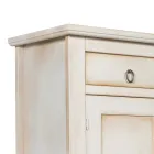 Příborník se 2 dvířky a 2 zásuvkami v různých povrchových úpravách Made in Italy - Hanuman Viadurini