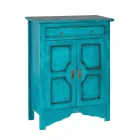 Příborník se 2 dvířky a 2 zásuvkami v různých povrchových úpravách Made in Italy - Hanuman Viadurini