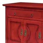 Příborník se 3 dvířky a 3 zásuvkami v různých povrchových úpravách Made in Italy - Ganesha Viadurini