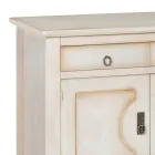 Příborník se 3 dvířky a 3 zásuvkami v různých povrchových úpravách Made in Italy - Ganesha Viadurini