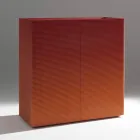 Příborník do obývacího pokoje se 2 dvířky v diamantové povrchové úpravě Vyrobeno v Itálii - Sagittario Viadurini