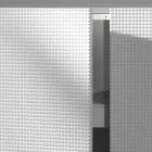 Design příborník 2 dveře bílá, černá nebo zlatá vzor Flora Viadurini