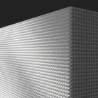 Design příborník 2 dveře bílá, černá nebo zlatá vzor Flora Viadurini