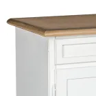 Dřevěný příborník se 3 zásuvkami a 3 dvířky Made in Italy - Uller Viadurini