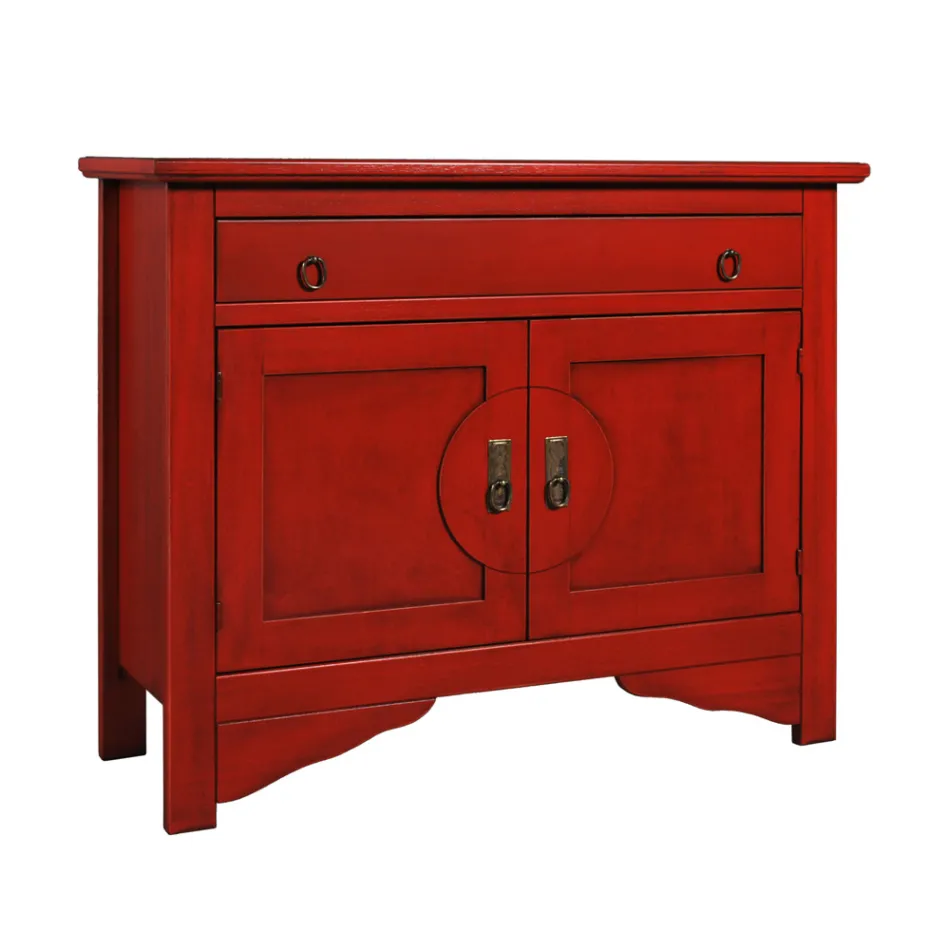 Dřevěný příborník různých povrchových úprav Made in Italy - Ashvin Viadurini