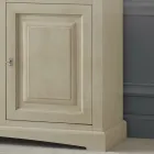 Dřevěný příborník různých povrchových úprav vyrobený v Itálii - Magni Viadurini