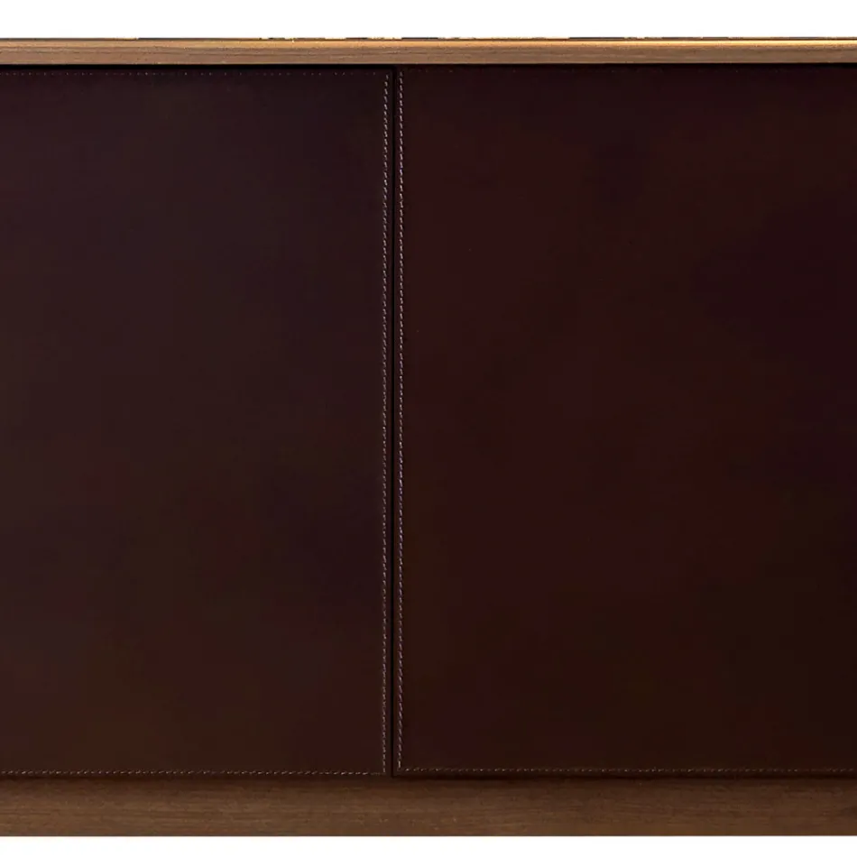 Grilli York 4 dřevěná dýha příborník vyrobený v Itálii Viadurini