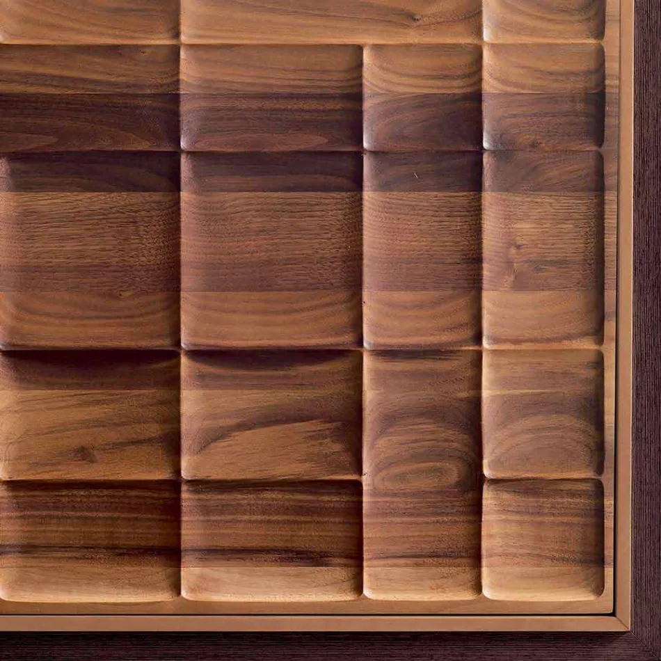 Moderní design Skříň se 3 dveřmi z masivního dřeva Anna Viadurini