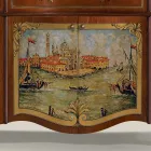 Luxusní příborník do obývacího pokoje z klasického dřeva Made in Italy - Caligola Viadurini