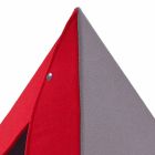 Postel pro psy a psi robustního tvaru pyramidy Vyrobené v Itálii - pyramida Viadurini