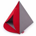 Postel pro psy a psi robustního tvaru pyramidy Vyrobené v Itálii - pyramida Viadurini