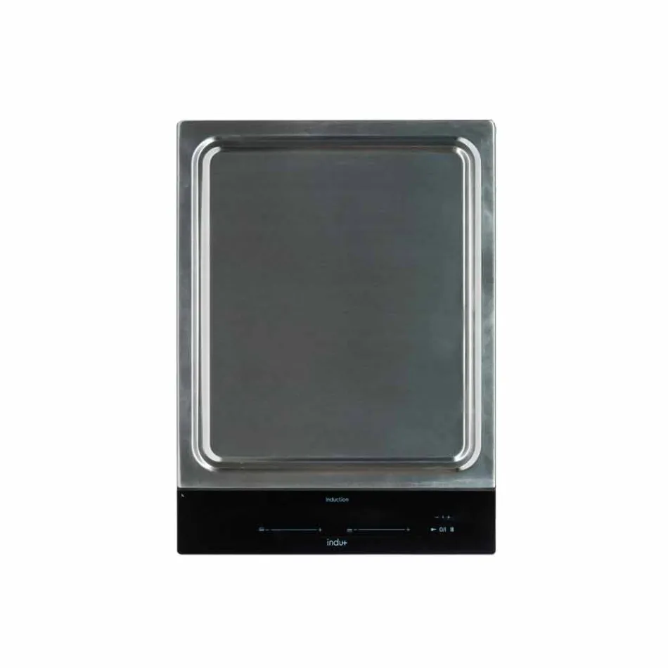 Moderní venkovní zahradní kuchyně na dřevěných a ocelových kolech - Buoncalliope Viadurini