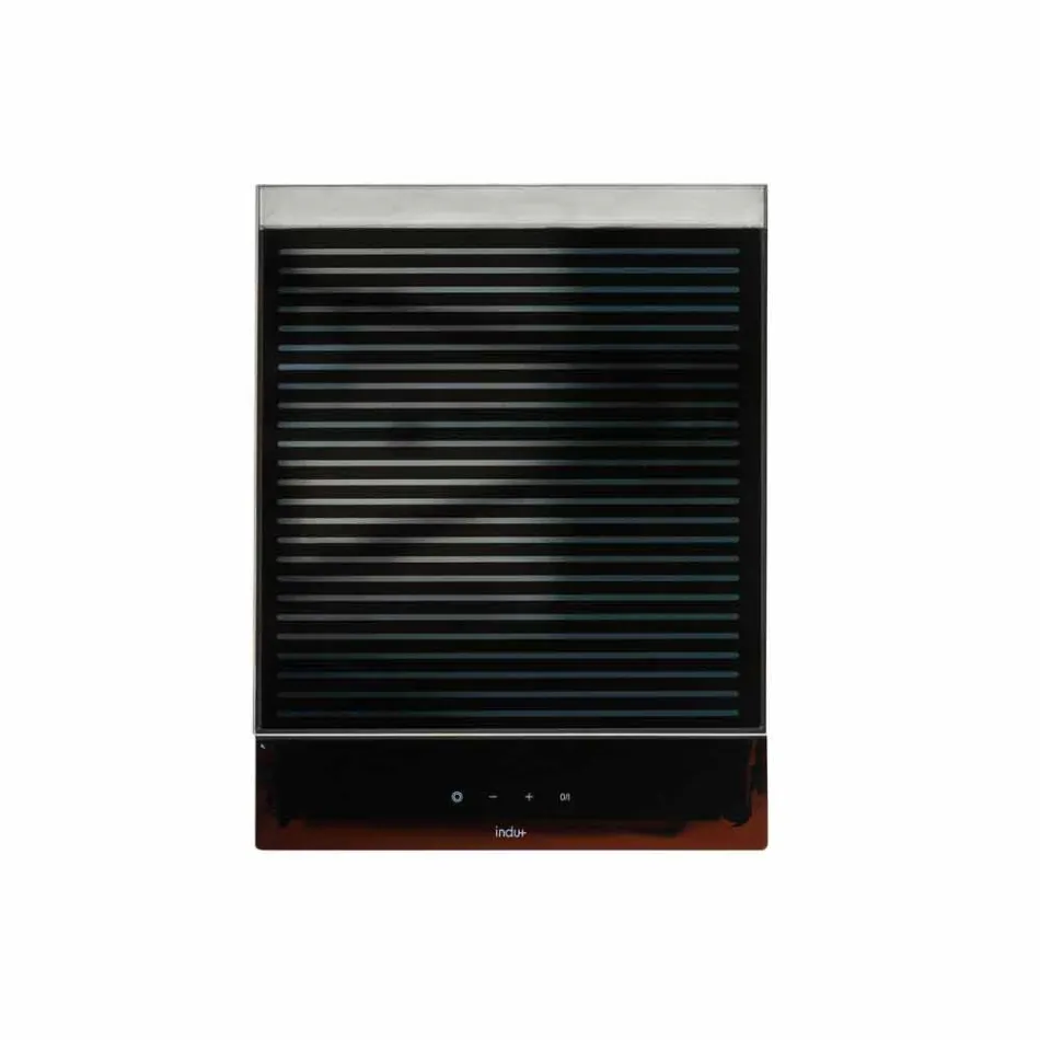 Moderní kuchyně na kolech pro venkovní zahrádku ze dřeva a oceli - Calliope Viadurini