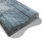 Dvojitý vlněný polštář v paměti Xform vysoký 11 cm Vyrobeno v Itálii - kudrnaté Viadurini