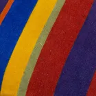 Polštář italského umění v konopí malované a ručně šitý jedinečný kus - značky Viadurini