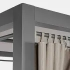 Venkovní lehátko z textilu a hliníku se sklopnými opěradly - Anastasia Viadurini