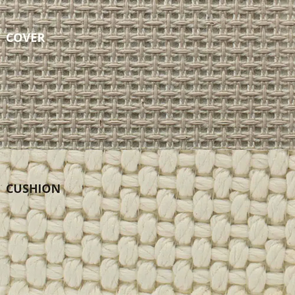 Luxusní kulatý designový zahradní lehátko se slunečníkem - Ulm Moon od Vondom Viadurini