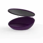 Moderní designový stolek Ulm od Vondom, z polyethylenové pryskyřice Viadurini