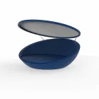 Moderní designový stolek Ulm od Vondom, z polyethylenové pryskyřice Viadurini