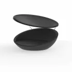 Moderní designový stolek Ulm od Vondom, z polyethylenové pryskyřice Viadurini