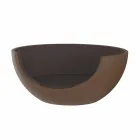 Lehátko pro venkovní luxusní kruhový design z polyethylenu - Ulm Moon od společnosti Vondom Viadurini