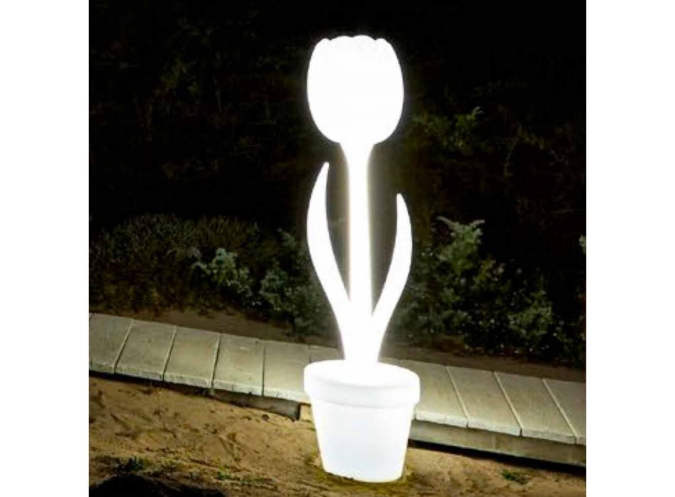 Světlý zahradní nábytek s moderním designem - Tulipán od Myyour Viadurini
