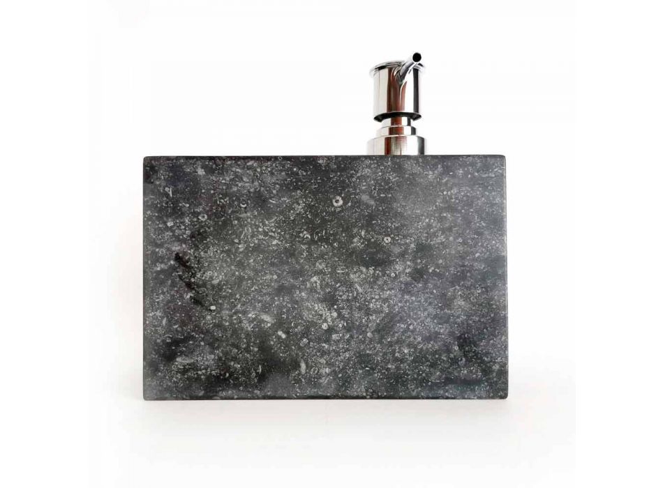 Dávkovač tekutého mýdla s mramorovým sklem vyrobený v Itálii - Clik Viadurini