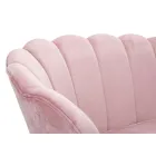 Moderní 2místná pohovka ze sametu se zlatými železnými nohami - Annina Viadurini