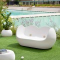 Venkovní houpací pohovka Slide Blossy moderní design vyrobený v Itálii