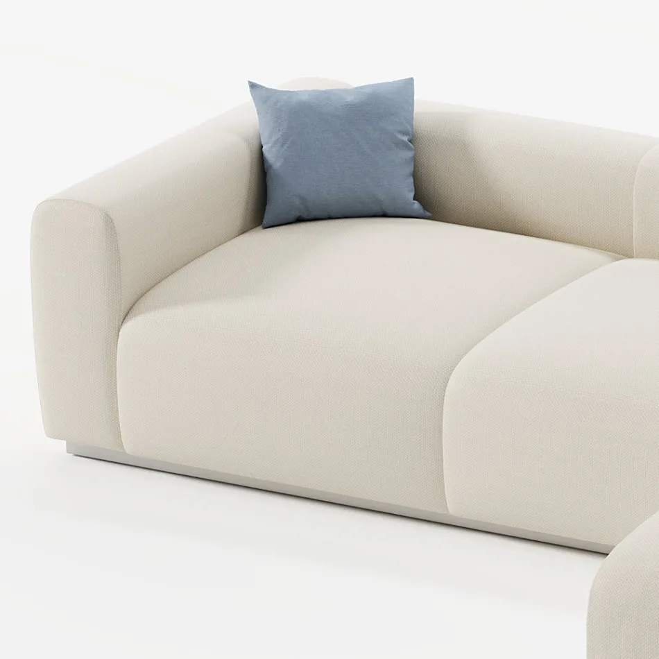 Modulární zahradní pohovka z vodoodpudivé látky vyrobené v Itálii - Bahias Viadurini