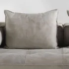 Pohovka moderní design Cardo, kožené čalounění Viadurini