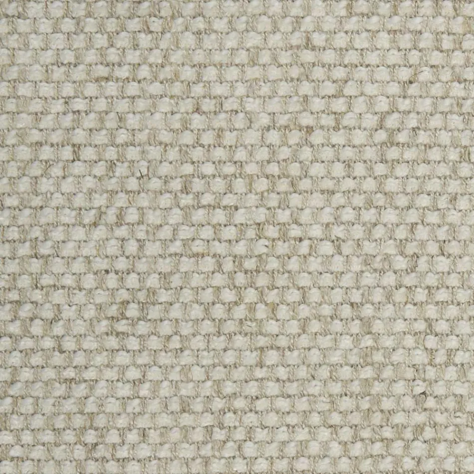 Pohovka s extra čirým skleněným podstavcem a látkovým sedákem Made in Italy - Rory Viadurini