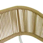 Pohovka s křesly a konferenčním stolkem z bílého hliníku na zahradu - Tenda Viadurini