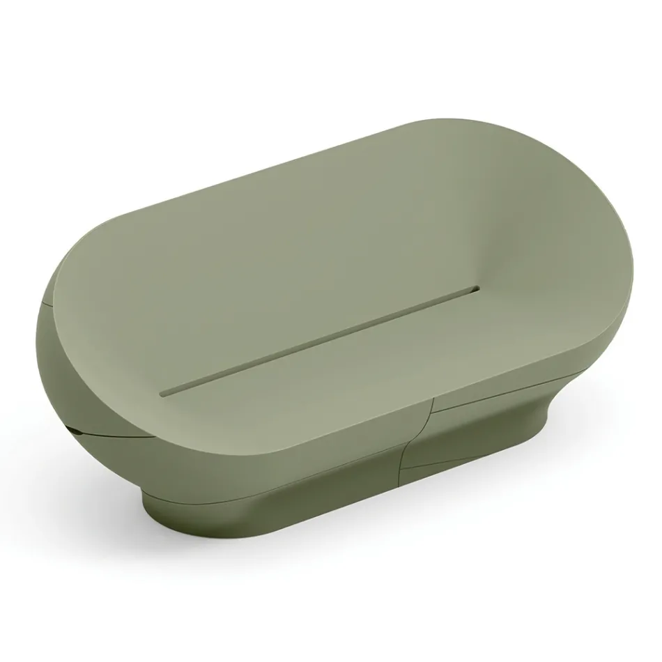 Polyethylenová venkovní pohovka dostupná v různých barvách - ručník Viadurini