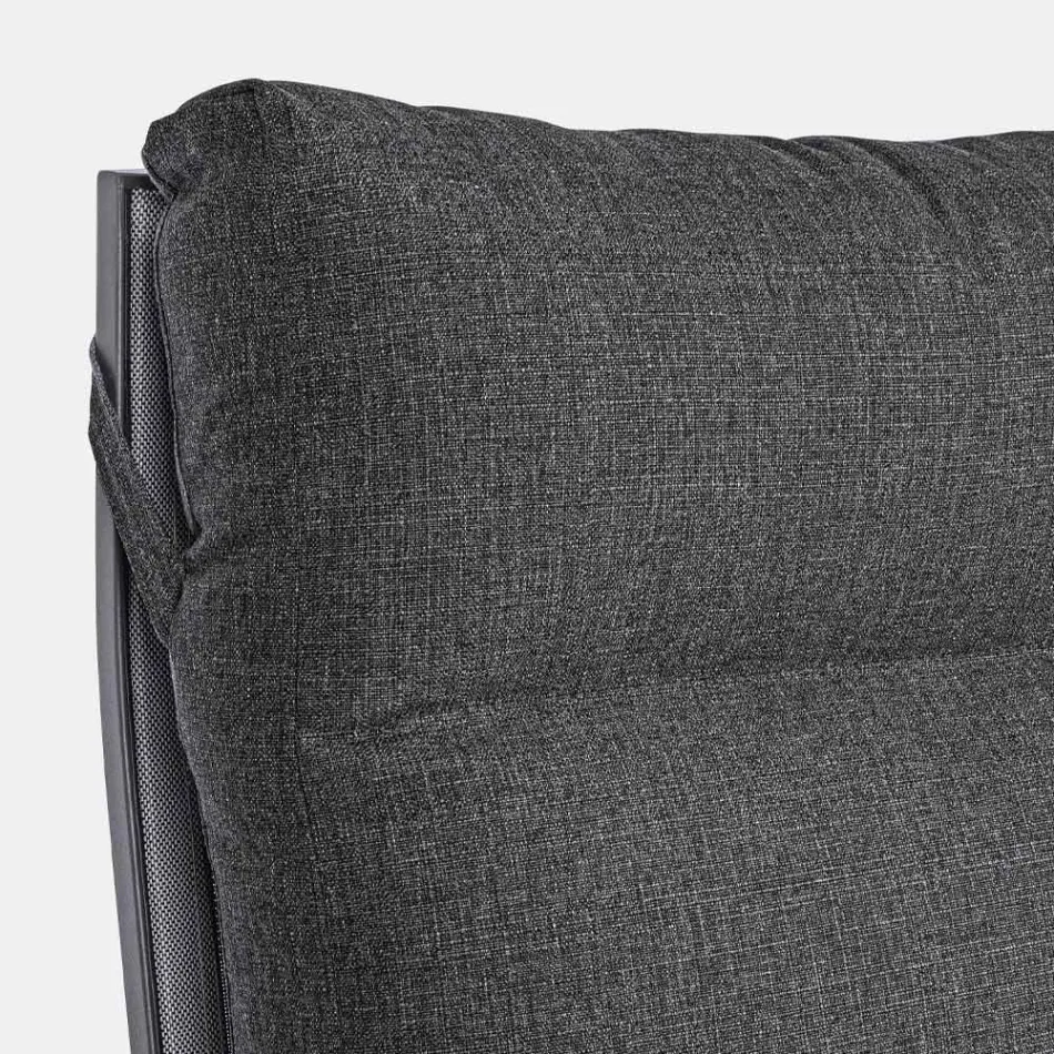 Venkovní pohovka z látky a hliníku se sklopným opěradlem - Nathy Viadurini