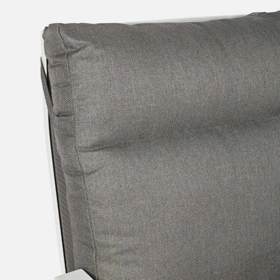 Venkovní pohovka z látky a hliníku se sklopným opěradlem - Nathy Viadurini