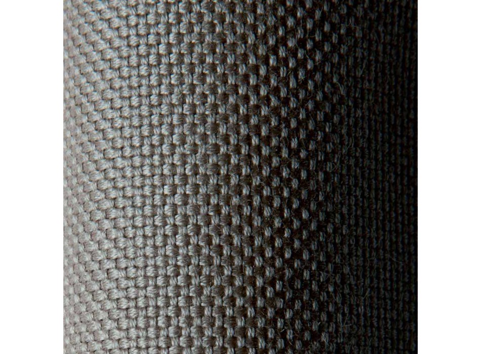 Modulární rohová pohovka z kovu a tkaniny vyrobené v Itálii - Cola Viadurini