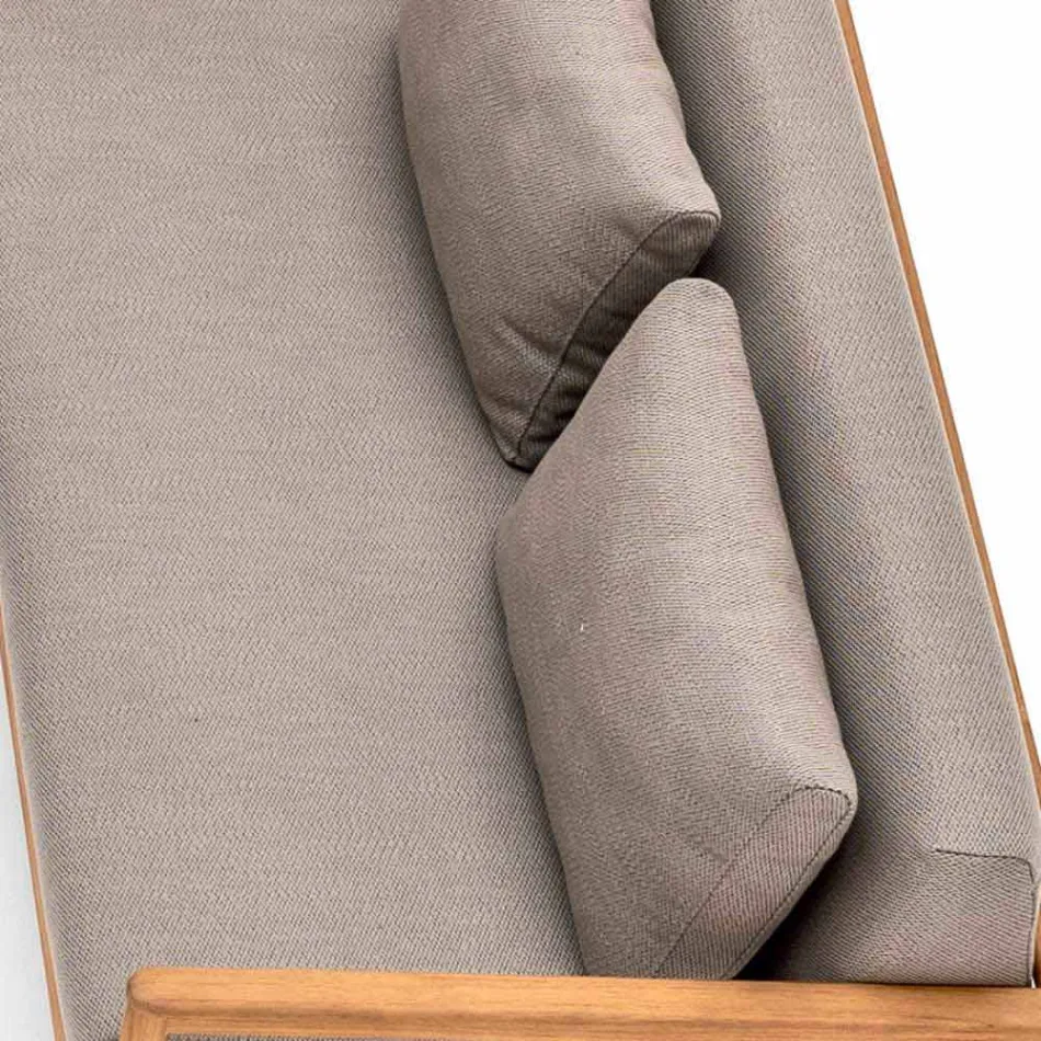 Moderní Varaschin Bali venkovní pohovka s polstrovanými polštáři Viadurini