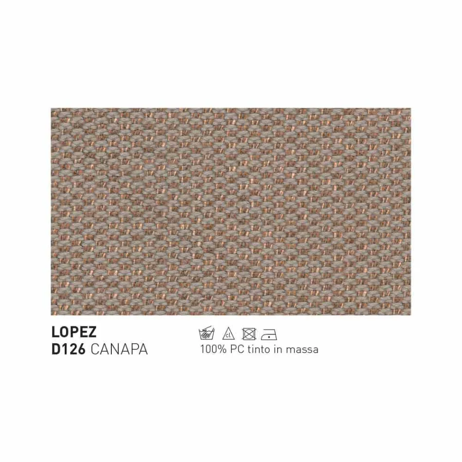 Moderní Varaschin Bali venkovní pohovka s polstrovanými polštáři Viadurini