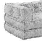 Ethnic Two Seater Garden Sofa ve vodě odpuzující látce - Shamo Viadurini