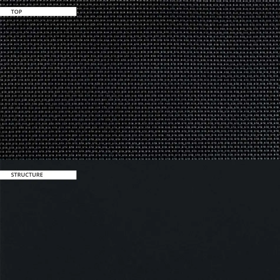 Zahradní pohovka s hliníkovou základnou a textilním sedákem Made in Italy - Maureen Viadurini