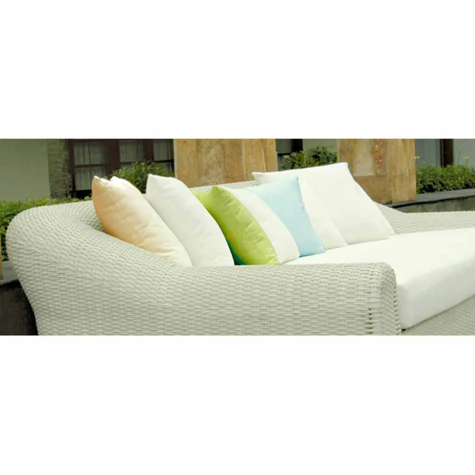 Garden sofa u velkého ručně tkané Cooper Viadurini