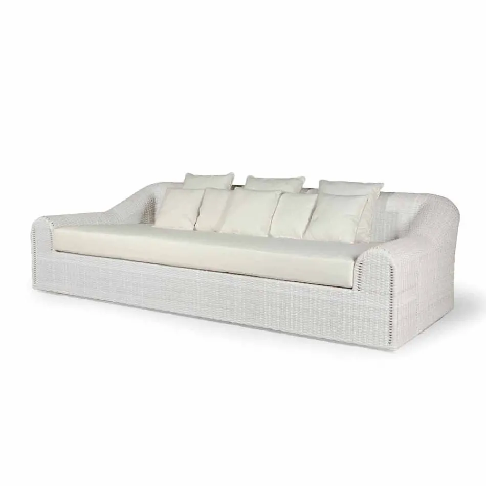 Garden sofa u velkého ručně tkané Cooper Viadurini