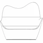 Moderní design polyethylenové zahradní pohovky Sabinas by Vondom Viadurini