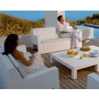 Zahradní pohovka Jut by Vondom, z polyethylenové pryskyřice, design Viadurini