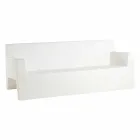 Zahradní pohovka Jut by Vondom, z polyethylenové pryskyřice, design Viadurini
